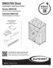 Suncast BMS5700 Instructions D'assemblage