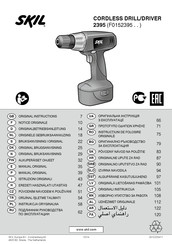 Skil 2395 Notice Originale