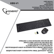 Gembird KBS-V1 Manuel