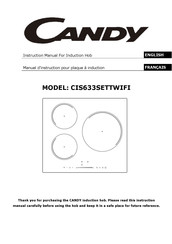 Candy CIS633SETTWIFI Manuel D'instructions