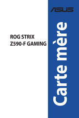 Asus ROG STRIX Z590-F GAMING Mode D'emploi