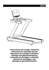 BH FITNESS G6515 Instructions De Montage Et Utilisation