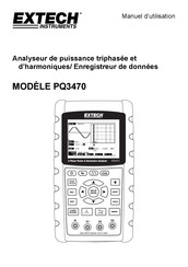 Extech Instruments PQ3470 Manuel D'utilisation