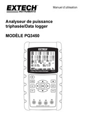 Extech Instruments PQ3450-30 Manuel D'utilisation