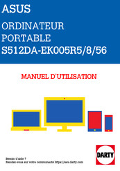 Asus S412DA-EK005T Manuel Électronique