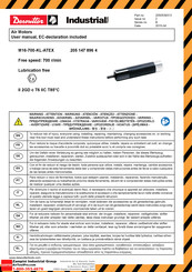 Desoutter M16-700-KL-ATEX Mode D'emploi