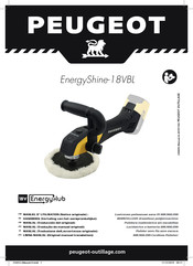 PEUGEOT EnergyShine-18VBL Manuel D'utilisation