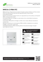 CP Electronics MWS1A-C-PRM-VFC Guide D'installation