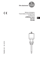 IFM Electronic efector600 TAP98A Notice D'utilisation