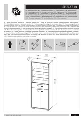 ML MEBLE SHELVE 04 Notice De Montage