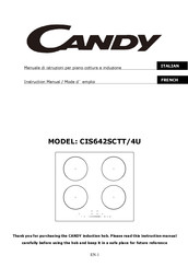 Candy CIS642SCTT/4U Mode D'emploi