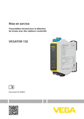 Vega VEGATOR 132 Mise En Service