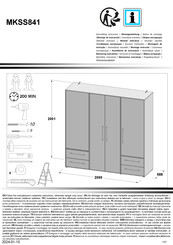 Forte MKSS841 Notice De Montage