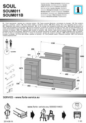 Forte SOUL SOUM011 Notice De Montage