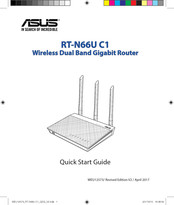 Asus RT-N66U C1 Guide De Démarrage Rapide