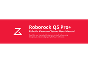 Roborock Q5 Pro+ Manuel D'utilisation