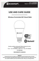 EcoSmart 11A21100WRGBWH1 Guide D'utilisation Et D'entretien