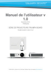 TRIUMPH BOARD PJ1000 ST DLP Manuel De L'utilisateur