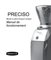 Baratza Virtuoso Preciso Manuel De Fonctionnement