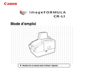 Canon imageFORMULA CR-L1 Mode D'emploi