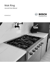 Bosch HEZ9GW23UC Manuel D'utilisation Et D'entretien