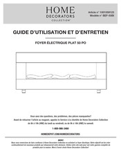 Home Decorators Collection 1001059123 Guide D'utilisation Et D'entretien