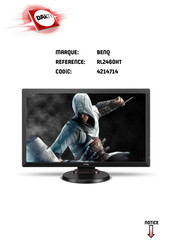 BenQ RL2460HT Manuel D'utilisation