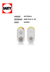 Motorola PLUG'N GO MBP8 Mode D'emploi