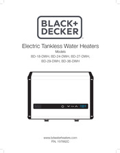 Black & Decker BD-36-DWH Mode D'emploi