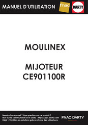 Moulinex Cookeo touch CE901100R Mode D'emploi