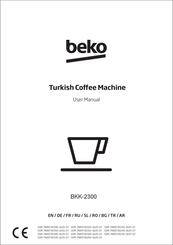 Beko BKK 2300 B Manuel D'utilisation