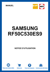 Samsung RF50C530ES9 Manuel D'utilisation