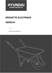 Hyundai power products HBRE24V Instructions Originales