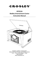 Crosley CR7015A Manuel D'utilisation