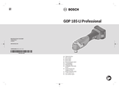 Bosch GOP 185-LI Professional Notice Originale