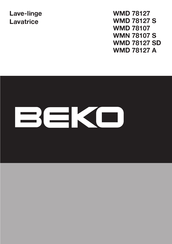 Beko WMD 78107 Mode D'emploi