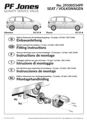 PF Jones 29500554PF Instructions De Montage