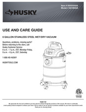 Husky 8210642A Guide D'utilisation Et D'entretien