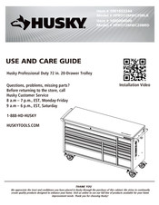 Husky HPRO72MWC20BLK Guide D'utilisation Et D'entretien