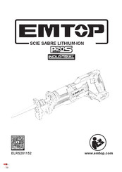 EMTOP ELRS201152 Instructions D'origine