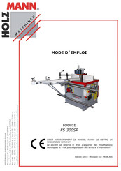 HOLZMANN MASCHINEN FS 300SP Mode D'emploi