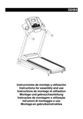 BH FITNESS G6484 Instructions De Montage Et Utilisation