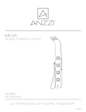 Anzzi MESA SP-AZ043 Guide D'installation