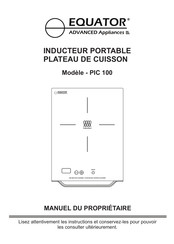Equator PIC 100 Manuel Du Propriétaire