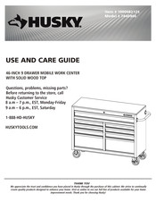 Husky 1000682125 Guide D'utilisation Et D'entretien