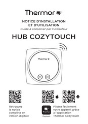 Thermor HUB COZYTOUCH Notice D'installation Et D'utilisation