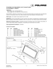 Polaris 2878214 Instructions D'installation