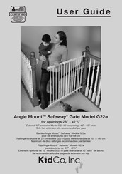 Kidco Angle Mount Safeway G22a Instructions De Montage