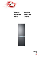 Samsung RB36J Série Manuel D'utilisation