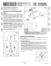 Delta 3001T4328ATR Instructions D'installation